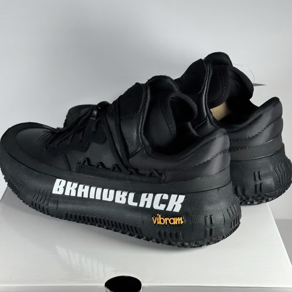 BRANDBLACK RARE METAL 2 LUXE BASIC BLACK US MEN'S Size 11 (EUC) - Picture 4 of 7